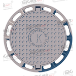 Люк чугунный средний С (В125)-2-60 с запорным устройством