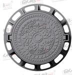 Люк чугунный декоративный на заказ