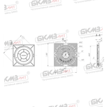 Люк чугунный тяжелый Т (С150)-1-8-60